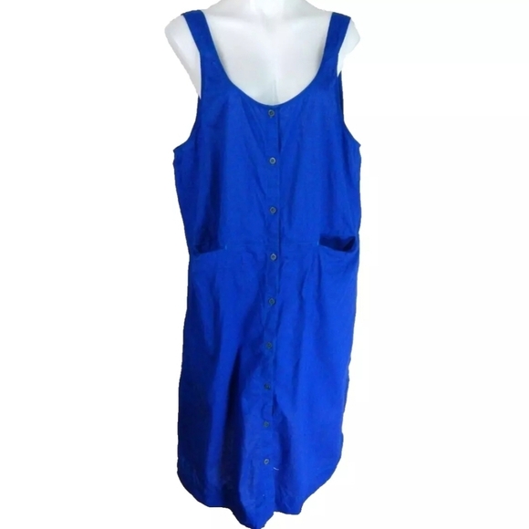 Gudrun Sjoden Balalaika Button Front Dress - Picture 1 of 3